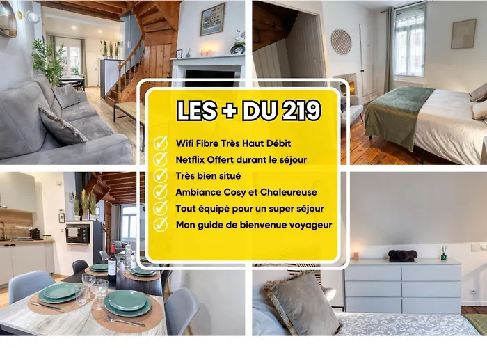 Le Triplex Confort I Parking Gratuit I Centre Amiens Ferienhaus Amiens